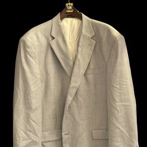 Stafford Sport Coat. 50R. Silver